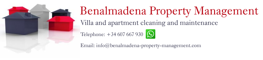 About Benalmadena property  cleaning.